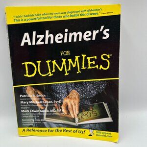 Alzheimers For Dummies Smith Kenan Kunik Paperback 2004 Health Medical Care